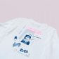 Not sleepy longTshirt（ノットスリーピーロンT）ホワイト×ネイビー