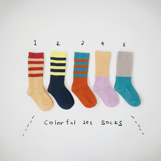 Colorful set socks（カラフルセットソックス）